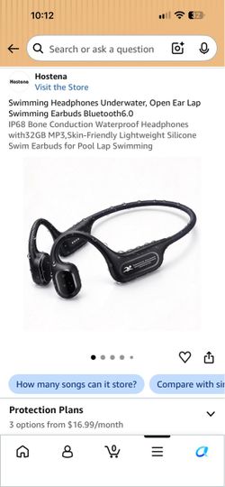 Hostena Bone Conduction Swimming Headphones