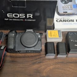 Canon EOS R 30.3MP Full Frame Mirrorless Camera Body in Great Condition - Low Shutter Count
