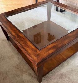 Home+ Meridian Square Coffee Table (40” X 40”)