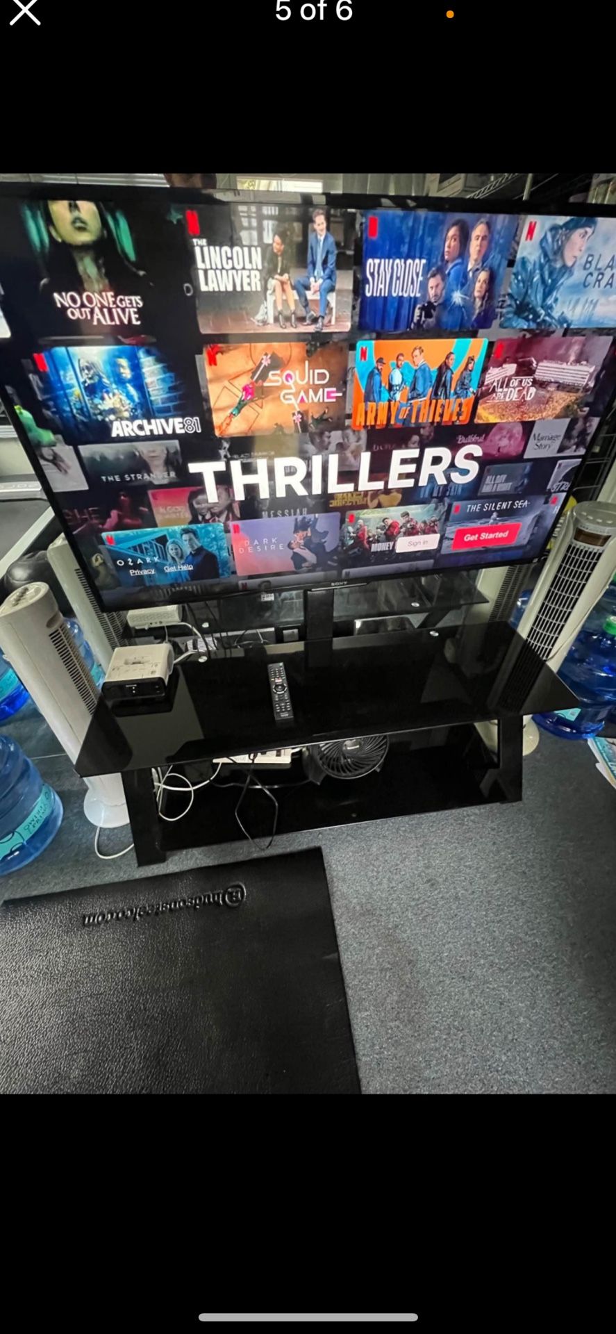 Sony Smart TV “50” With Stand And Mount 