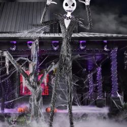 Jack Skellington 13ft Nightmare Before Christmas Home Depot Halloween Decor