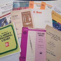 Thirteen Clarinet Books-$1