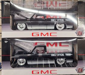 M2 Machines 1:24 1977 Gmc Sierra Grande 15 Official Truck Black
