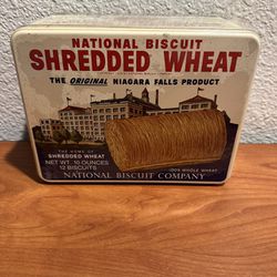 Vintage Nabisco Shredded Wheat Tin