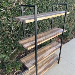 4-Tier Farmhouse Bookcase