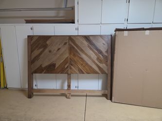 Head board king size Teak wood solid wood