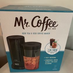Mr. Coffee Iced Tea And Coffee Maker NEW