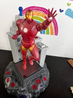 MARVEL IRONMAN 12 INCH LIGHT UP, TALKING, MOVING FIGURE!  AWESOME!