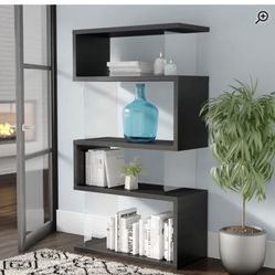 Geometric Bookcase (Wayfair)