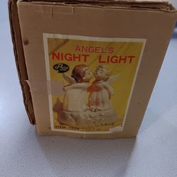Vintage 1950s Rare Angel Night Light with box