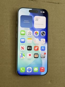 Iphone 16 Pro 256gb White Titanium Factory Unlocked Smartphone att tmobile worldwide 95% Battery
