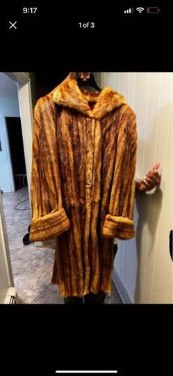 Mink Fur Coat. 