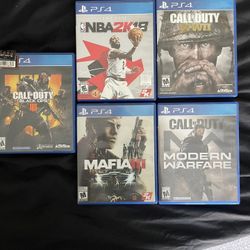 PS4 Games Bundle 