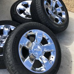 Chevy Wheels LTZ OEM 20” 6Lug 