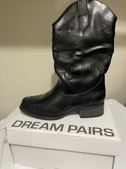 Women Cowgirl mid calf boots