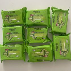 Garnier SkinActive Clean+ Refreshing Makeup Remover Wipes, 25 ct. (8) Packs For $10