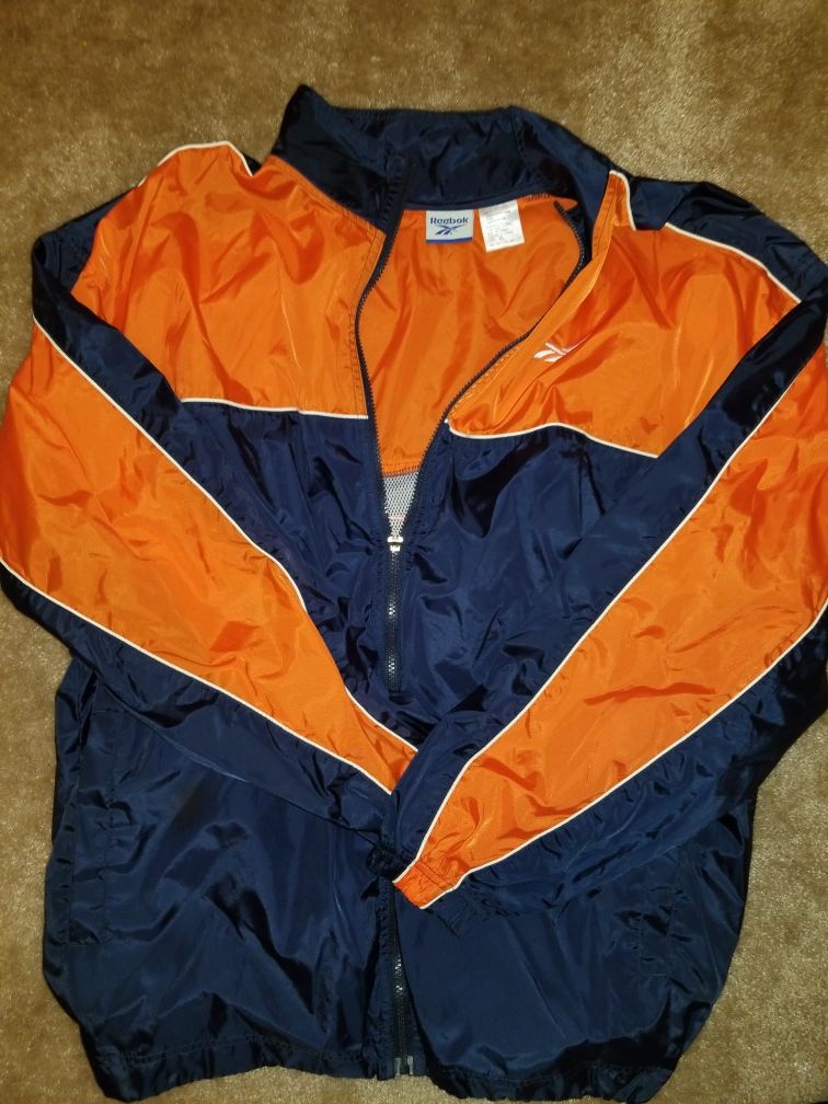 Vintage Reebok windbreaker jacket size XL
