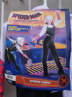 Spider-Gwen Kids Halloween Costume Size Small 6x
