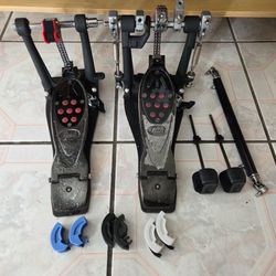 Pearl double pedals