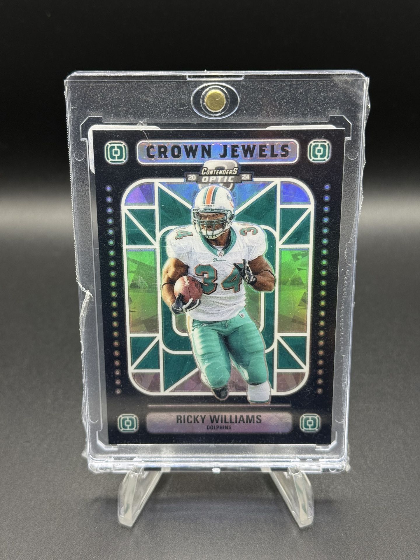 2024 Contenders Optic Crown Jewels #CJ-RWS Ricky Williams (Case Hit) (READ)