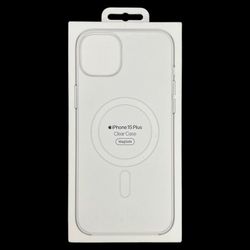 Original Apple Hard Case Cover Skin For iPhone 15 - Clear