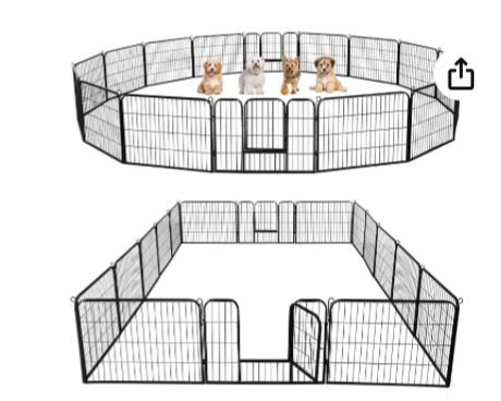 16 Panel Pet Gate 24”