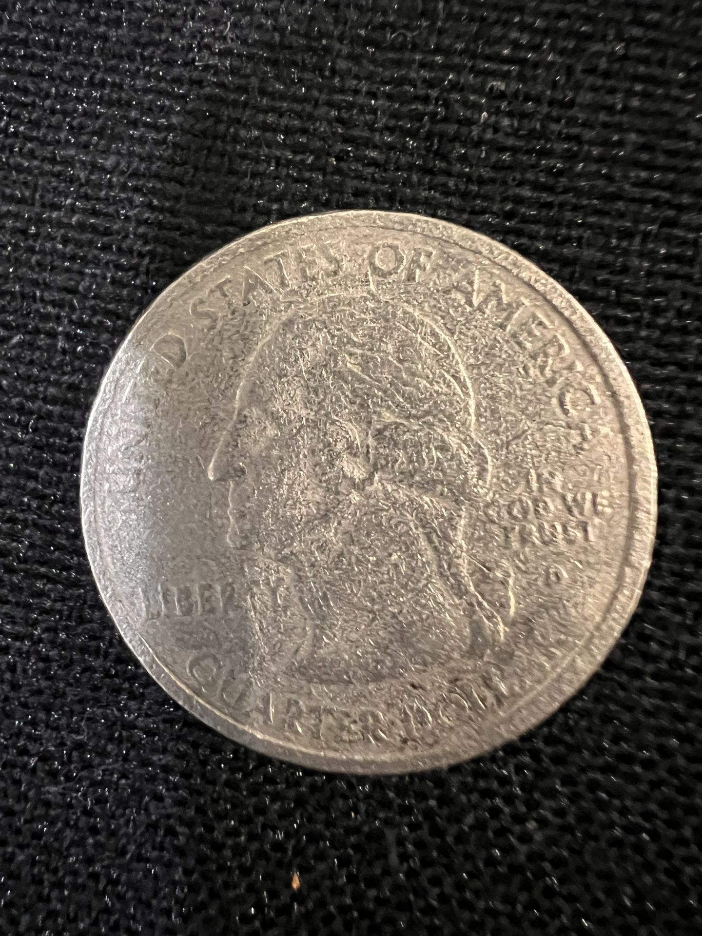 2001 Vermont Misshapen Quarter
