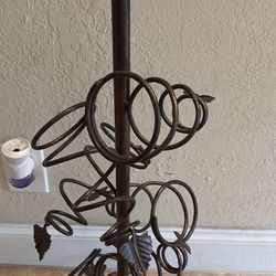 Bottle holder, wine rack bottle holder, H32”, Diameter 10”. 8 bottles. Location 👇