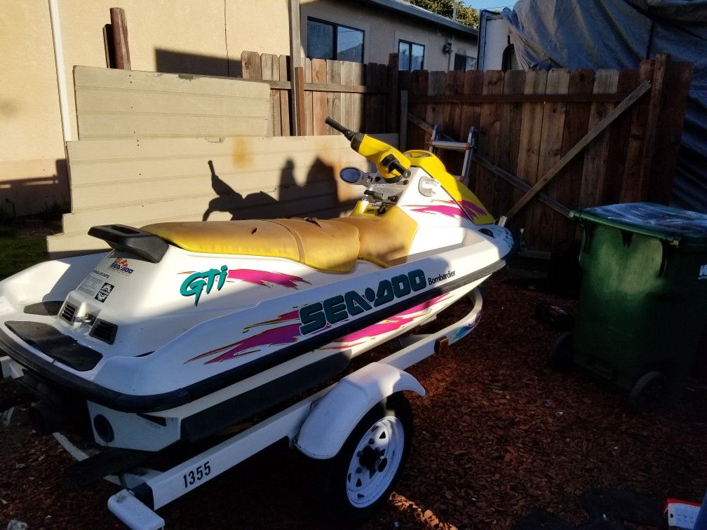2001 seadoo Gti 3 seater runs great for Sale in Hayward, CA OfferUp