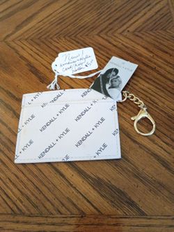 New! Kendall + Kylie Card Holder with Keychain