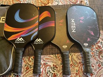 For sale 4.. Pickleball Paddles, USAPA Approved Fiberglass Surface 