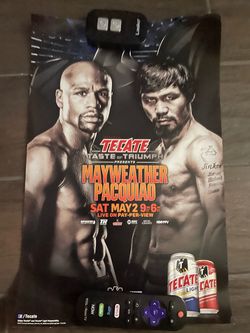 Mayweather vs Pacquiao FREE with any purchase