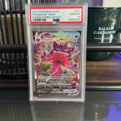 Gengar Vmax Psa 10