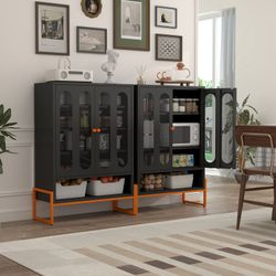 5.9 high foot double-sided mesh door shoe cabinet with movable double-layer partitions and hollow base moisture-proof and seismic design, accessible t