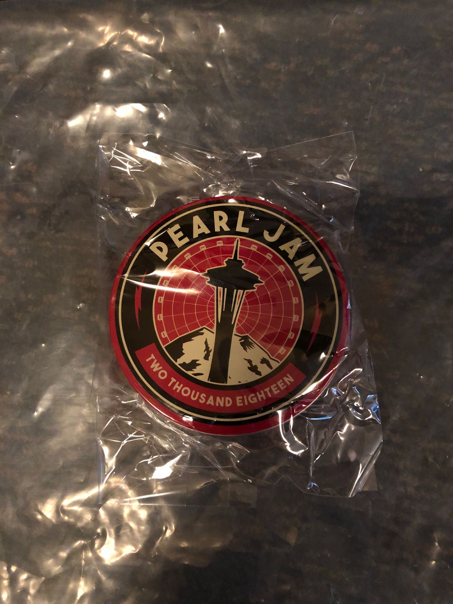 Pearl Jam home shows coaster set