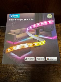 Govee RGBWWIC LED Strip Light 2 Pro 6.56ft, Smart Control, APP, WiFi