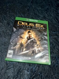 Deus Ex For Xbox One Or Xbox Series X