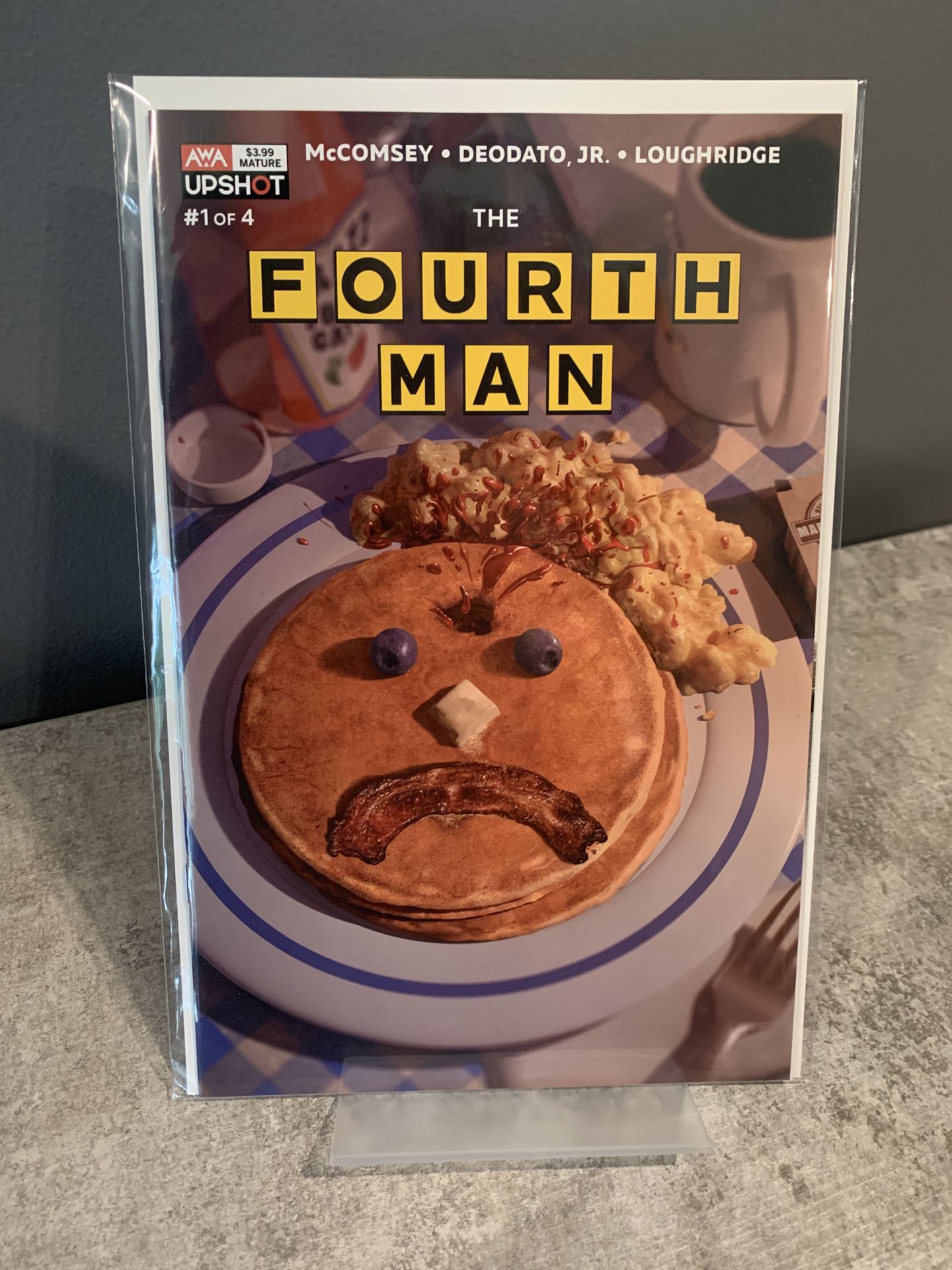 The Fourth Man #1 (AWA Studios, 2022) Variant Cover