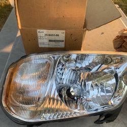 Mazda left headlight