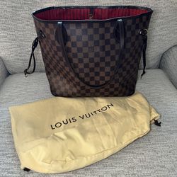 Authentic Louis Vuitton Neverfull Tote Bag!