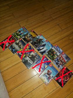 Nintendo switch games!