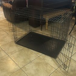 Extra large dog cage . two doors