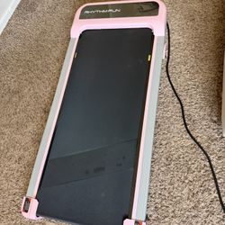 Pink Walking Pad treadmill