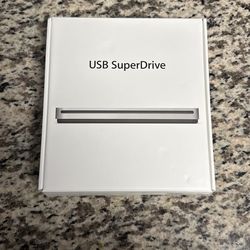 USB SuperDrive.