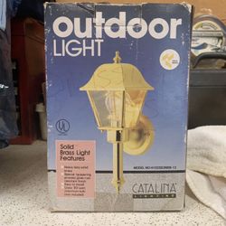 Outdoor Light (Brass) 