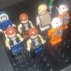 Lego Star Wars Luke Skywalker / Han Solo Minifigure Lot