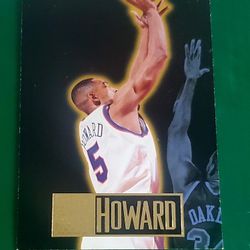 Juwan Howard NBA Rookie Basketball Card