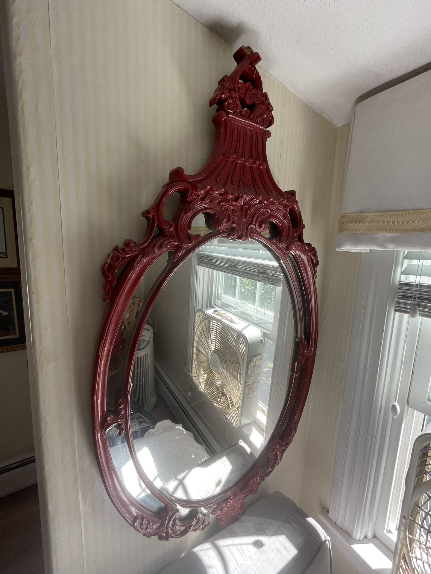 Mirror Antique Needs Repair 
