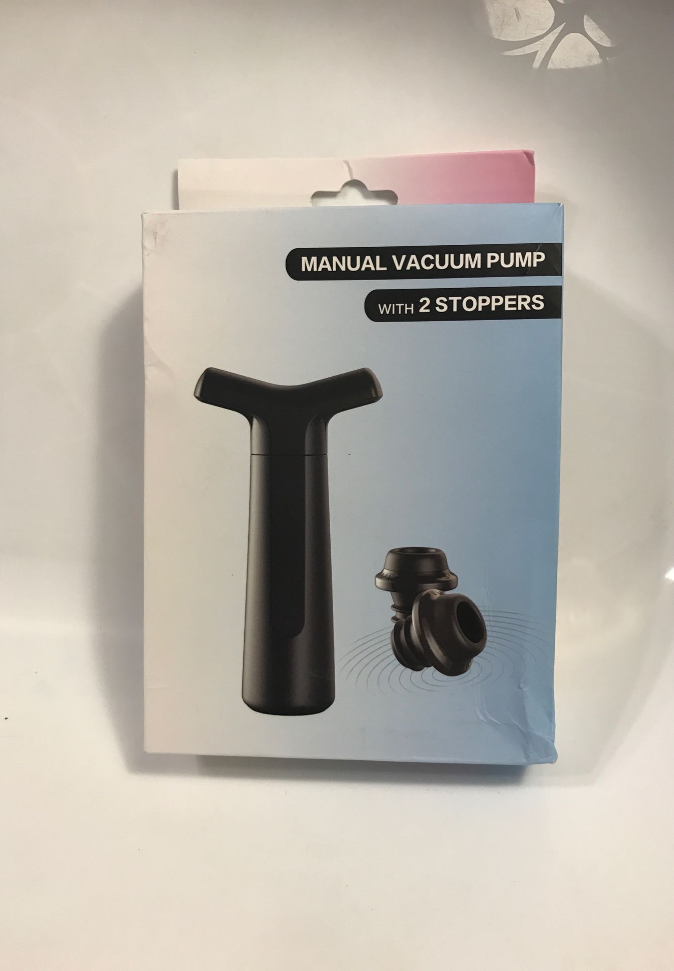 Wine manual vacuum pump