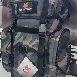 25 Liter Fox Outdoor Heavy Duty Hiking Camping Trekking Pack Midnight Woodland